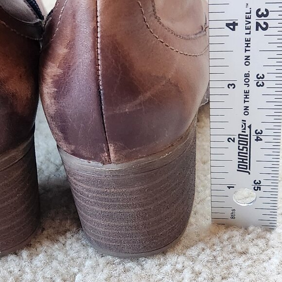 Remonte Brown Leather Riding Boots - Picture 14 of 14